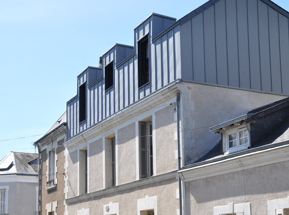 projet agrandissement elevation maison sur chambray_les_tours 37170 creation suite parentale angle rond architecte interieur
