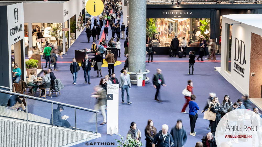 Le salon Maison&Objet, événement international réservé aux professionnels, se déroulait du 19 au 23 janvier 2023 à Paris. Actu Angle Rond