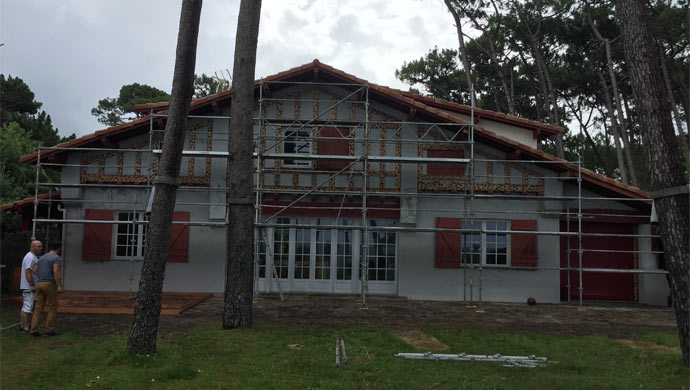 renovation d une maison de vacances actu de angle rond